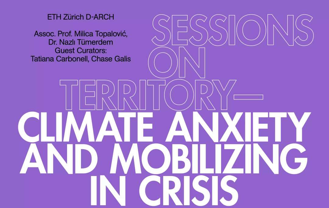 SESSIONS ON TERRITORY - CLIMATE ANXIETY AND MOBILISING IN CRISIS