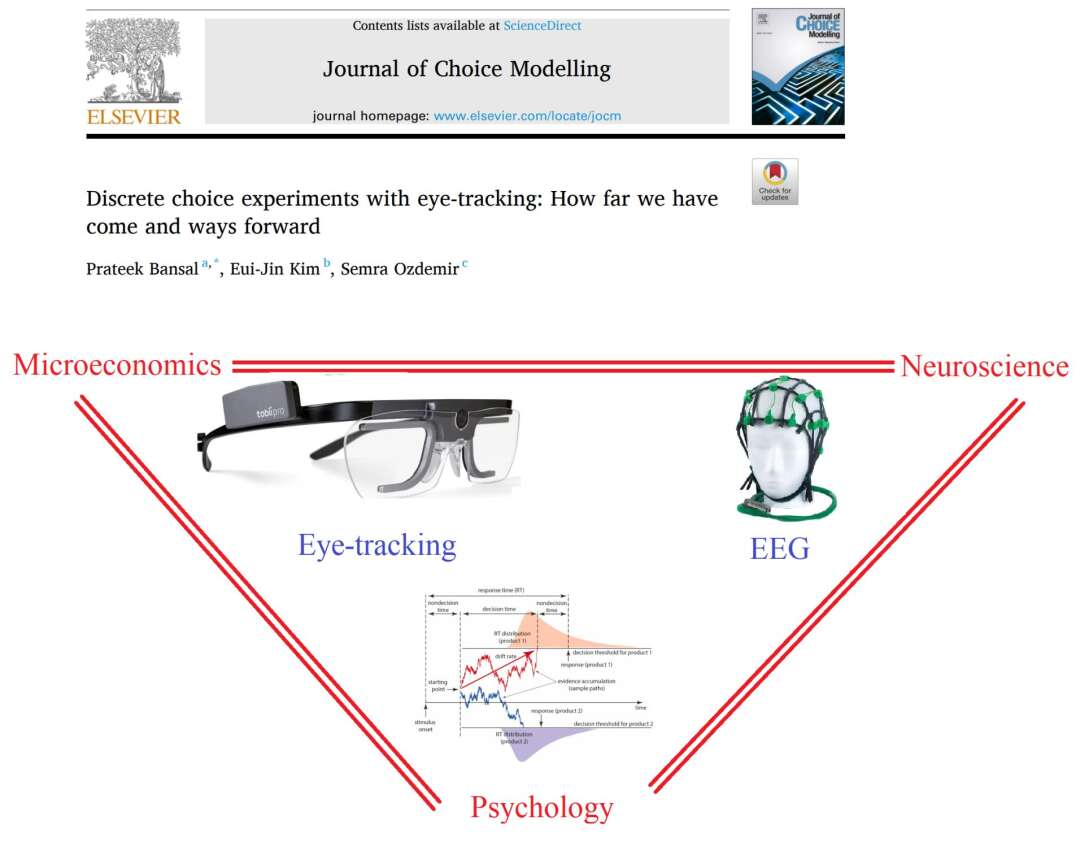A new paper led by Prof Dr Prateek Bansal on discrete choice experiments with eye-tracking